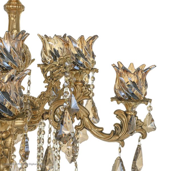 لوستر 10 شعله شاهان تک کد B/8014