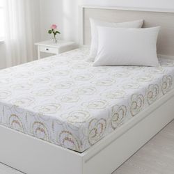 ملحفه نخ پنبه انگلیش هوم مدل Pastel یک نفره سایز 240x160 سانتیمتر
