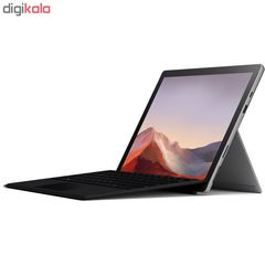 تبلت مایکروسافت مدل Surface Pro 7 - E به همراه کیبورد Black Type Cover