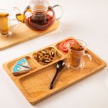 اردو خوری مدل PGT مستطیل چهار خانه کد 1060