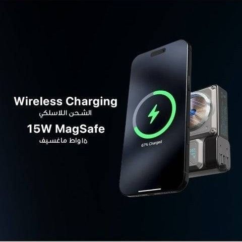 پاوربانک و شارژر دیواری Powerology مدل Wall Charger MagSafe ظرفیت 20000mAh- کد شناسه محصول:GL-1001