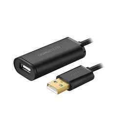 کابل افزایش طول (اکتیو) 2.0 USB یک سر نر یک سر ماده یوگرین مدل US121-10326 طول 30 متر