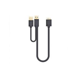 کابل هارد USB 3.0 همراه پورت تقویت کننده یوگرین مدل US140-10382 طول 1 متر