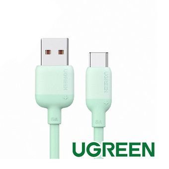 کابل شارژ Type-C یوگرین مدل US391-90208 طول 1 متر با جریان 6 آمپر