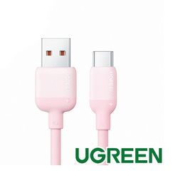 کابل شارژ Type-C یوگرین مدل US391-90260 طول 1 متر با جریان 6 آمپر