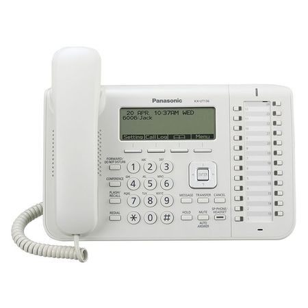 تلفن تحت شبکه پاناسونیک مدل KX-UT136 ریفر درجه یک