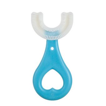 مسواک کودک مدل سیلیکونی 360 درجه چرخشی سری U