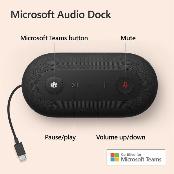 داک اسپیکر مایکروسافت مدل Audio Dock
