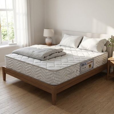 تشک 3 سال ضمانت ROYAL مدل طبی فنری دونفره سایز 160x200 سانتی متر