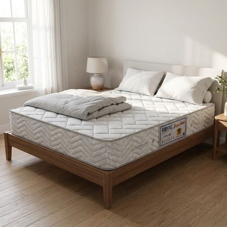 تشک 3 سال ضمانت ROYAL مدل طبی فنری دونفره سایز 160x200 سانتی متر