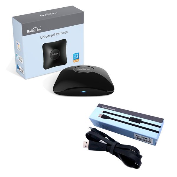 ریموت کنترل هوشمند برادلینک مدل RM4 Pro به همراه سنسور دما و رطوبت