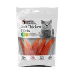 تشویقی گربه هاپومیل مدل فیله نرم مرغ وزن 100 گرم