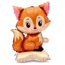 بادکنک فویلی مدل استند روباه کد DB21