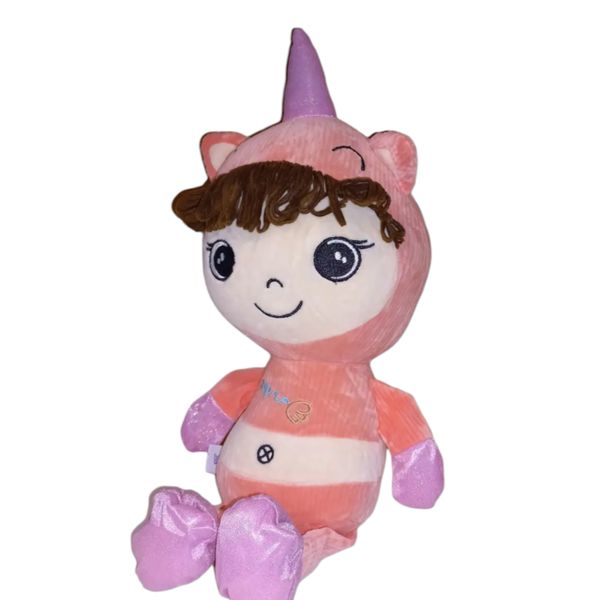 عروسک مدل دختر یونیکورن لباس کبریتی ارتفاع 50 سانتی متر*807