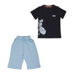 ست تی شرت و شلوارک پسرانه مدل MDSS-CH0681