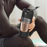 شیکر شارژی قابل حمل گرین لاین مدل Protein Mixer GNPRSH650MBK گنجایش 0.65 لیتر