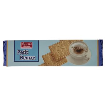 بیسکویت پتی بور شیرین عسل با طعم شیر - 125 گرم
