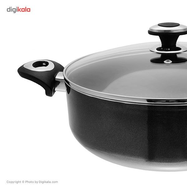 قابلمه کوتاه زرساب مدل گرانیتا سایز 28