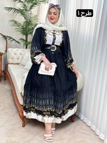 پیراهن نخی سمانه 2154