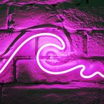 چراغ دیواری طرح موج