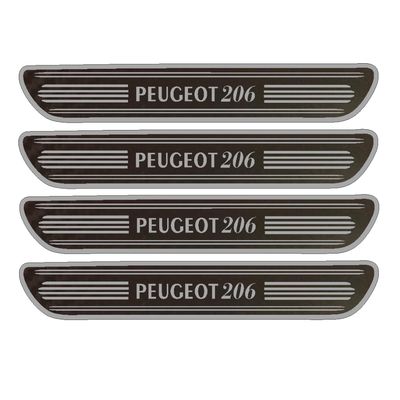 برچسب بدنه خودرو مهدیار مدل کربن کد sp 118 مناسب برای 206 مجموعه 4 عددی*44