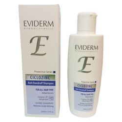 شامپو ضد شوره مو اویدرم مدل Ciclozinc حجم 250 میلی لیتر