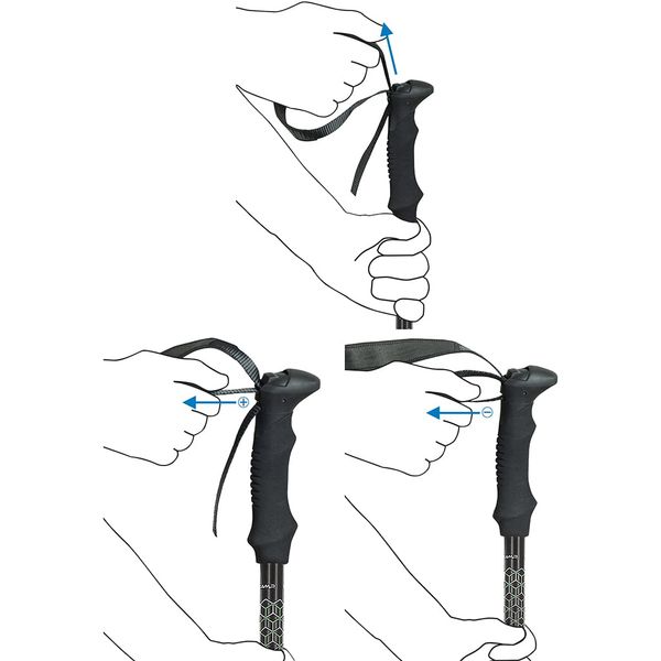 عصای کوهنوردی کمپ مدل BACKCOUNTRY 3.0 مجموعه 2 عددی