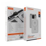 ⚡🔋 پاوربانک پرودو 10000mAh مگسیف – شارژ بیسیم + پایه نگهدارنده