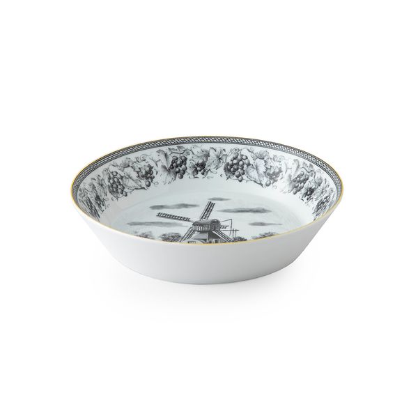 بشقاب خورش خوری زی مدل فرم اس 19 ویلیج درجه یک بسته شش عددی	