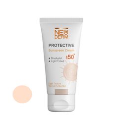 کرم ضد آفتاب رنگی نئودرم SPF50 مدل Highly Protective مناسب انواع پوست حجم 50 میلی‌لیتر