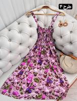 پیراهن نخی لعیا 3062