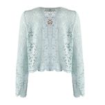 بلوز آستین بلند یقه گرد زنانه مدل MDSS-CH3362