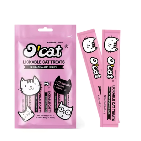 بستنی گربه O'CAT lickable cat treat / O'CAT