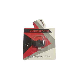 تبدیل شارژر و هدفون آیفون lighting Splitter