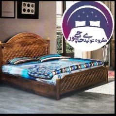 تخت خواب دونفره کشودار-بدون کشو