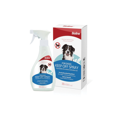 اسپری استاپر سگ بایولاین / Bioline keep off spray for dogs