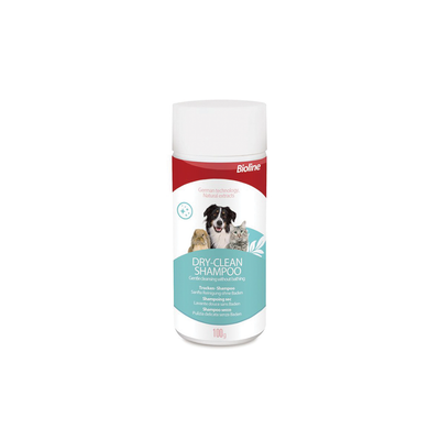 شامپو خشک سگ‌،گربه و جوندگان بایولاین / Bioline dry shampoo