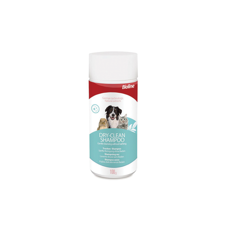 شامپو خشک سگ‌،گربه و جوندگان بایولاین / Bioline dry shampoo