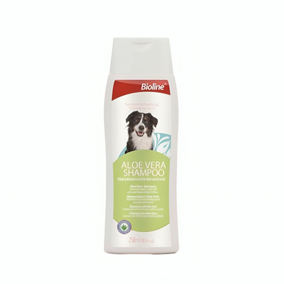 شامپو سگ بایولاین حاوی آلوئه ورا / Bioline Aloe Vera dog shampoo