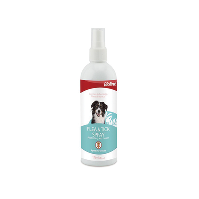 اسپری ضد کک و کنه سگ بایولاین / Bioline dog anti flea & tick spray