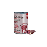 کنسرو سگ با طعم دل و جیگر 400 گرمی شایر / Shayer natural dog food heart & liver