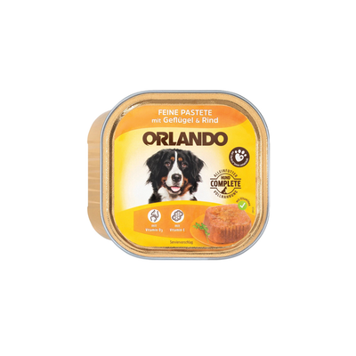 ووم سگ اورلاندو با طعم گوشت گوساله و مرغ /  Orlando wom dog with veal & chicken