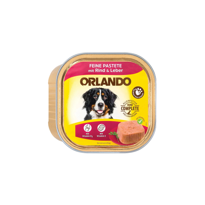 ووم سگ اورلاندو با طعم بره /  Orlando wom dog with beef & liver