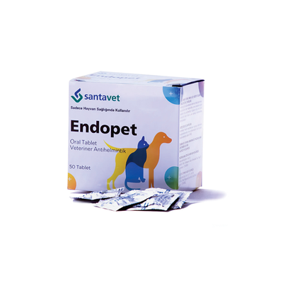 قرص ضد انگل اندوپت / Endopet deworming tablets