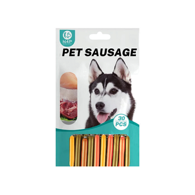 تشویقی سوسیسی در 3 طعم / N4P dog snack sausages