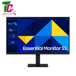 مانیتور 24 اینچ سامسونگ مدل Essential S3 S30GD LS24D300GAMXUE Full HD، پنل IPS و نرخ 100 هرتز - در حد نو