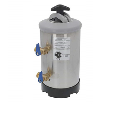 سختی گیر رزینی 12 لیتری DVA مدل LT-12 ساخت ایتالیا | مناسب اسپرسوساز صنعتی و کافی‌شاپ