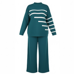 ست بافت بلوز و شلوار زنانه