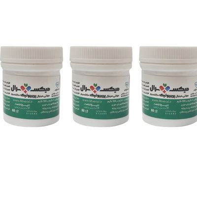 مکمل پریبیوتیک و کلسیم پرندگان میکسرال  وزن 60 گرم بسته 3 عددی
