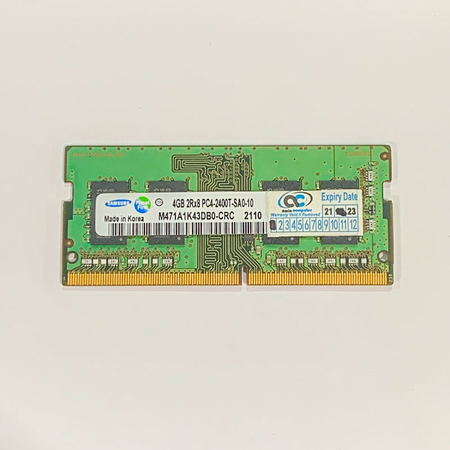 رم لپتاپی سامسونگ PC4-2400T با ظرفیت 4گیگ (استوک)